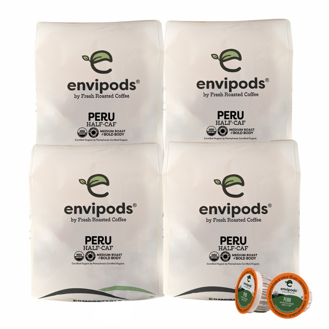 Organic Peru Water-Processed Half Caf - envipods