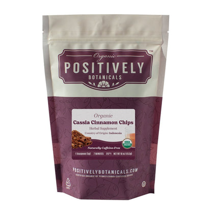 Organic Cassia Cinnamon Chips - Loose Leaf Botanical