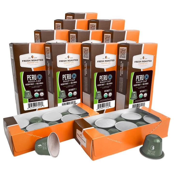 Organic Peru Half Caf MMTP - Espresso Capsules