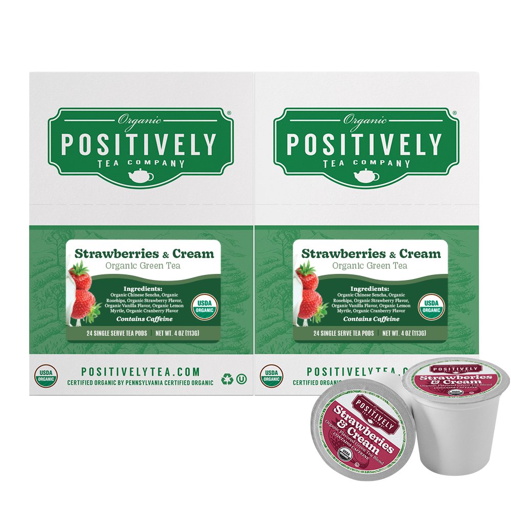 Strawberries and Cream - Tea Pods