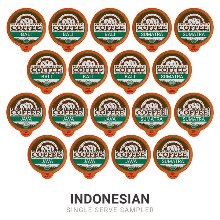 Organic Indo-Pacific Sampler - Classic Coffee Pods
