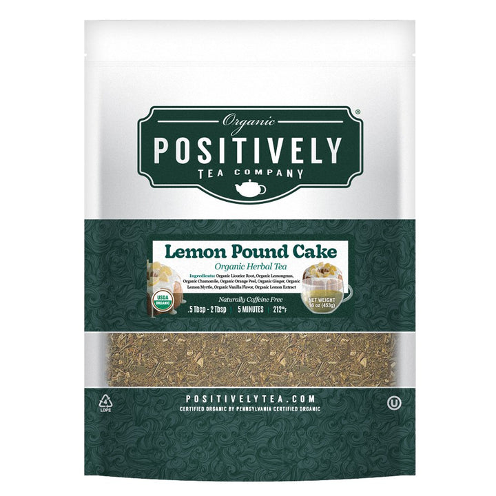 Lemon Pound Cake Herbal - Loose Leaf Tisane