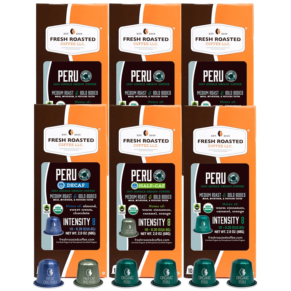 Organic Peru MMTP Variety - Espresso Capsules