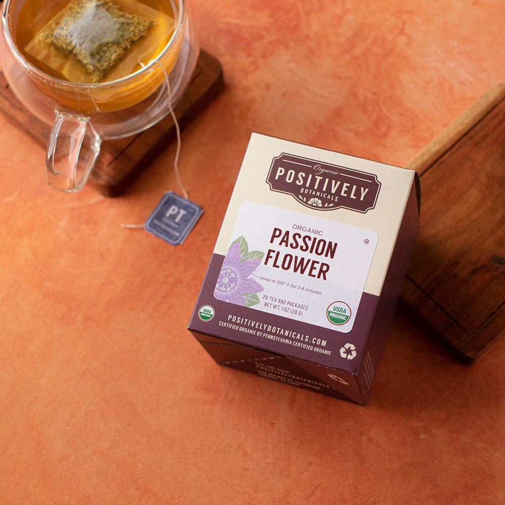 Organic Passion Flower - Botanical Tea Bags