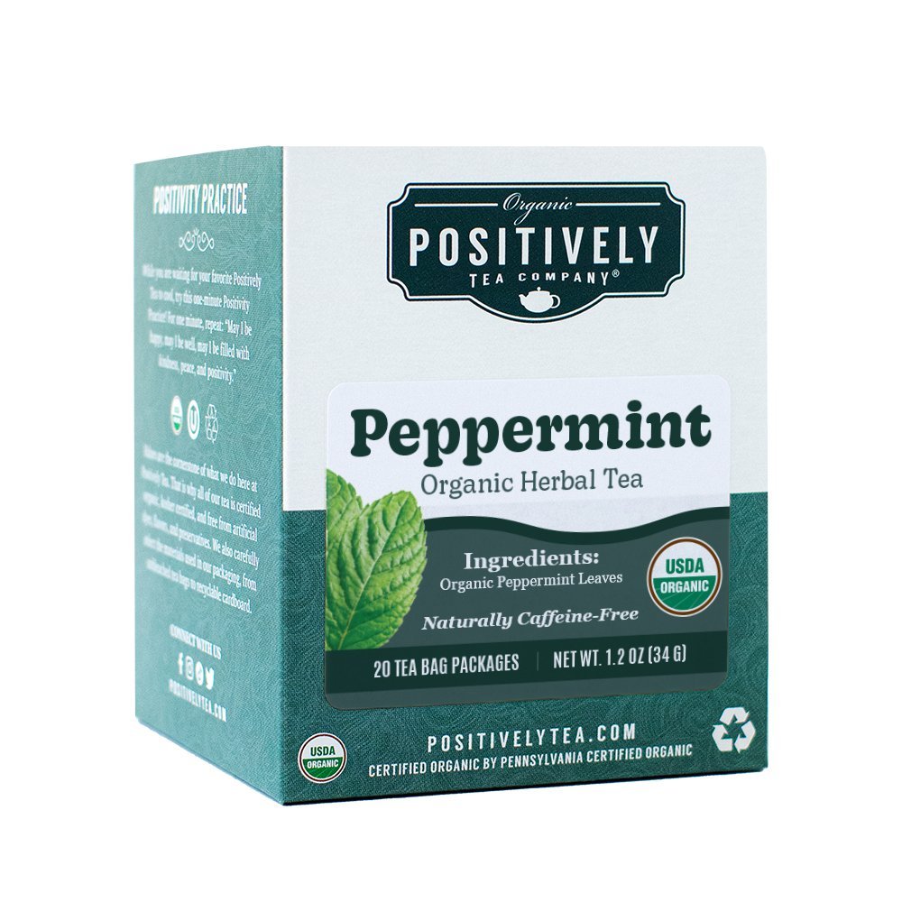 Organic Peppermint Leaf Herbal - Tea Bags