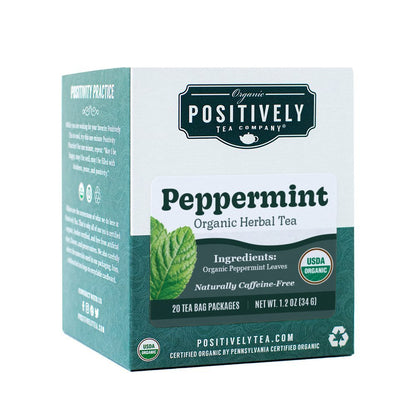 Organic Peppermint Leaf Herbal - Tea Bags