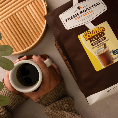 Butter Rum - Flavored Roasted Coffee