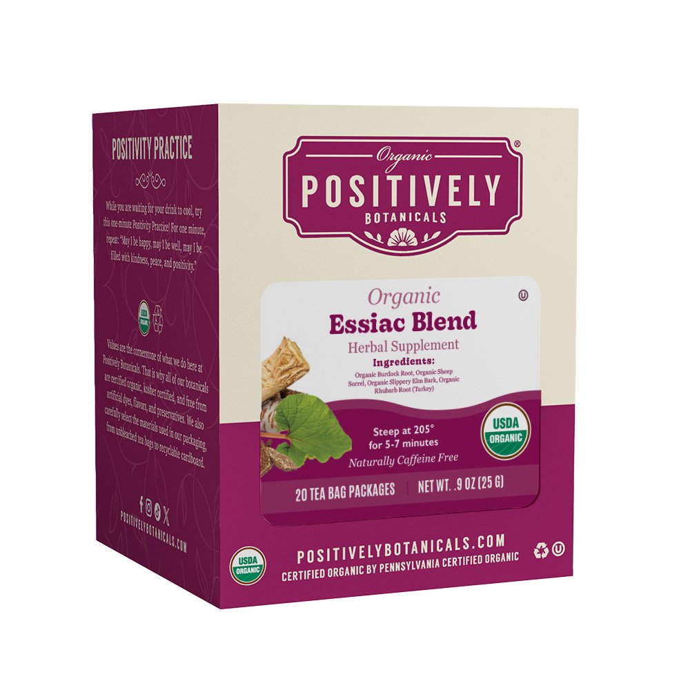 Organic Essiac Blend - Botanical Tea Bags