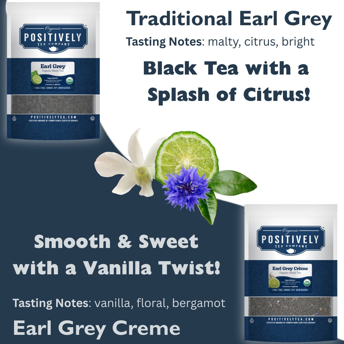 Organic Earl Grey Créme - Loose Leaf Tea