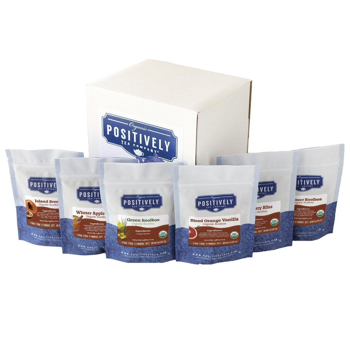 Organic Positively Tea Sampler - Rooibos Tea Mini-Flight