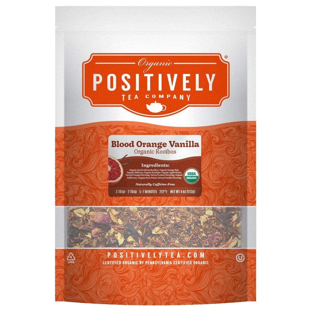Organic Blood Orange Vanilla Rooibos - Loose Leaf Tea