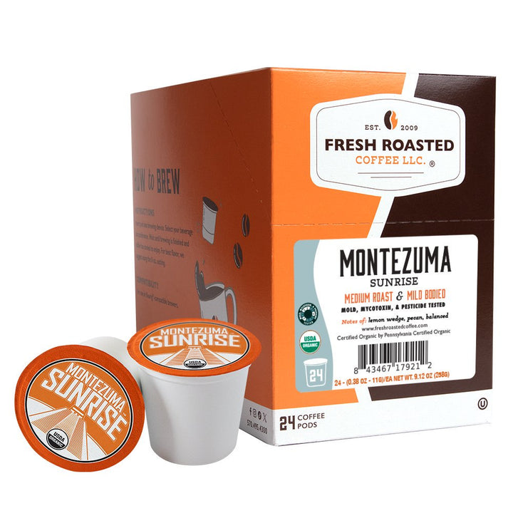 Organic Montezuma Sunrise - Classic Coffee Pods