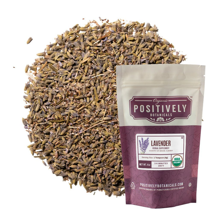 Organic Lavender Flowers - Loose Leaf Botanical