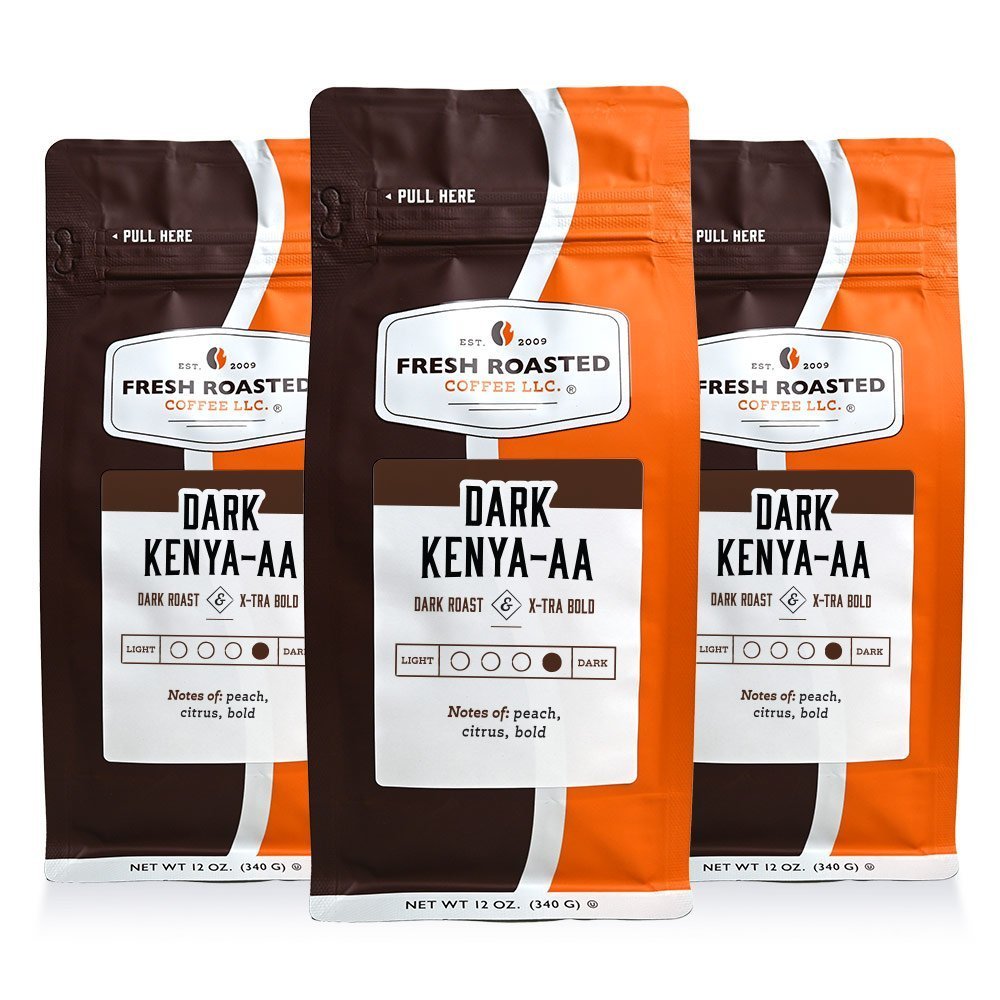 Dark Kenya AA - Roasted Coffee