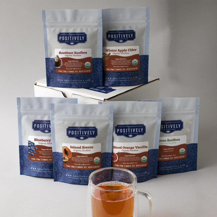 Positively Tea Sampler - Rooibos Tea Mini-Flight