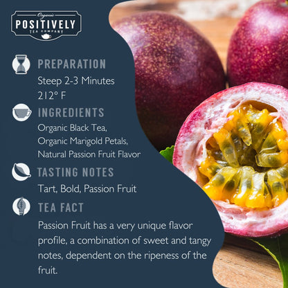 Organic Passion Fruit Black - Loose Leaf Tea