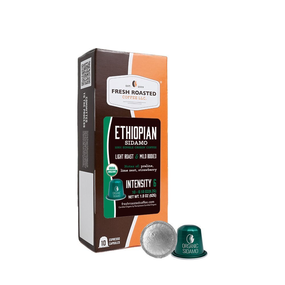 Organic Ethiopian Sidamo - Espresso Capsules