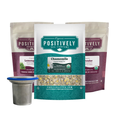 Sleep Support Bundle - Loose Leaf Tea, Botanicals & Brew Basket