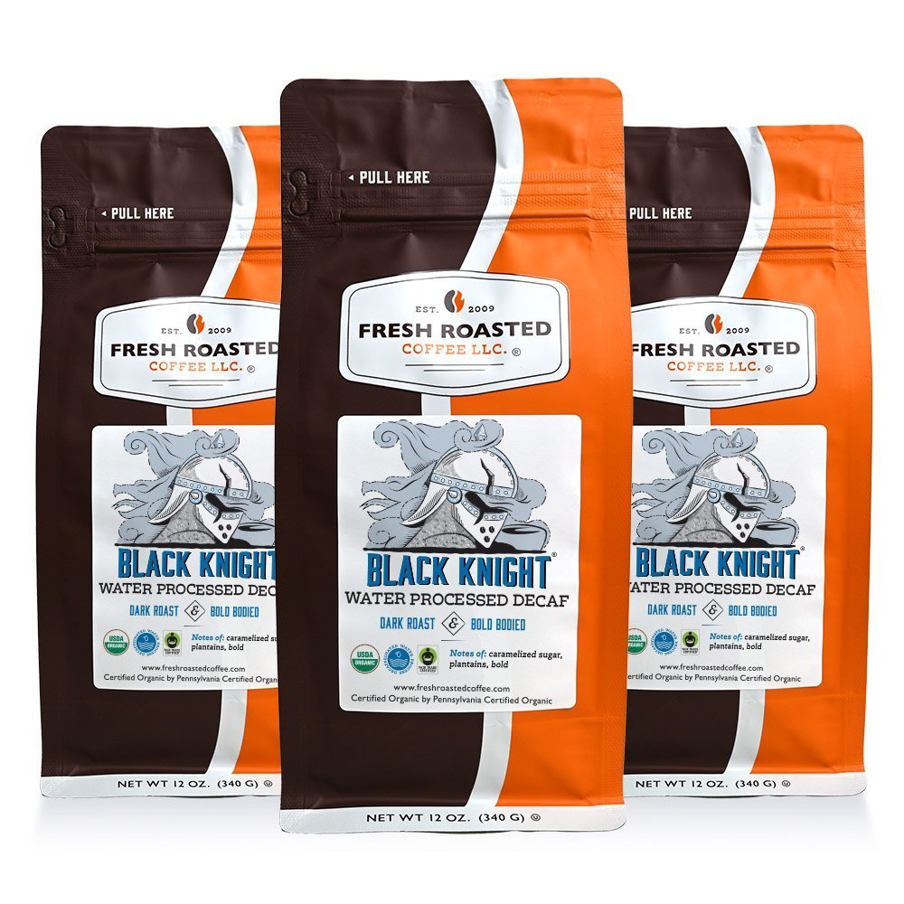 Organic Black Knight Water-Processed Decaf - Roasted Coffee