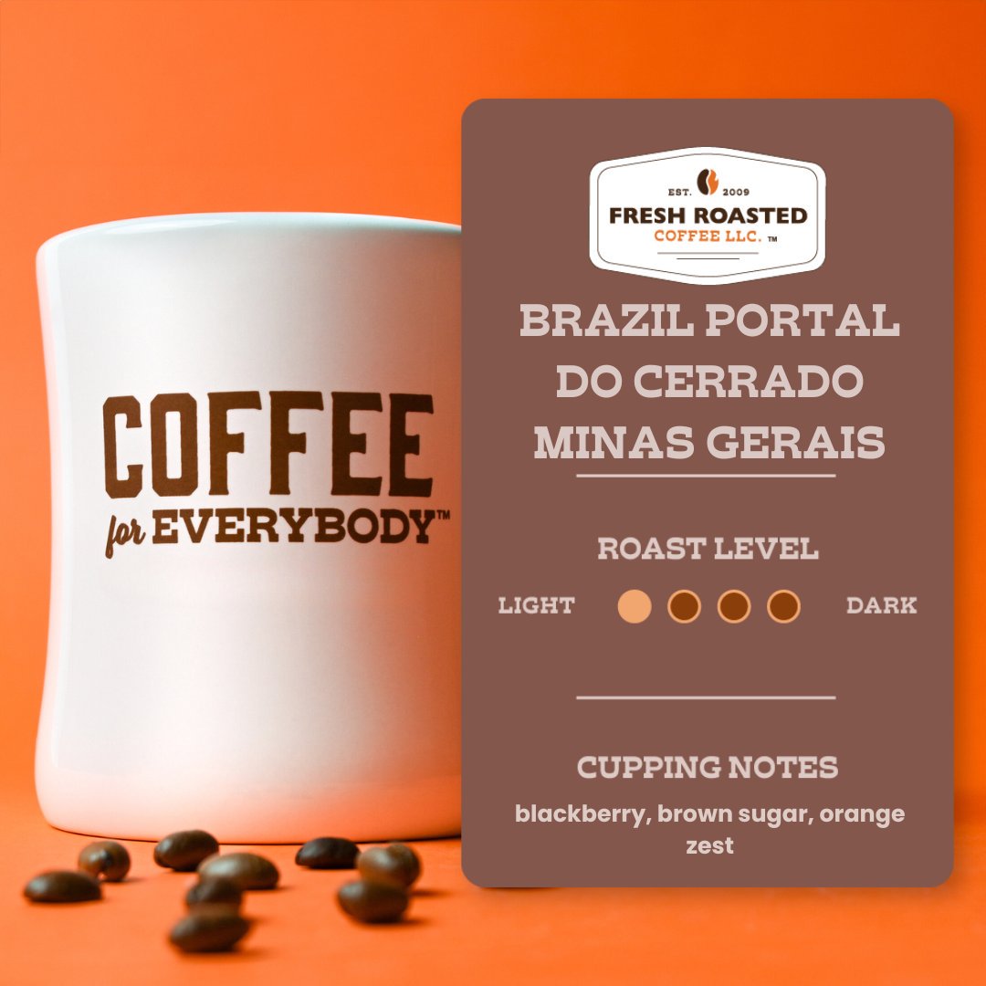 Brazil Portal do Cerrado Minas Gerais - Roasted Coffee