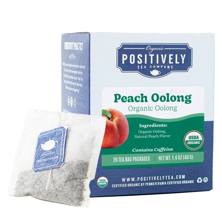 Organic Peach Oolong - Tea Bags