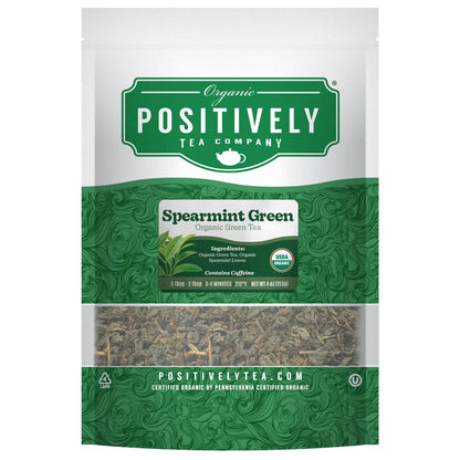 Organic Spearmint Green - Loose Leaf Tea