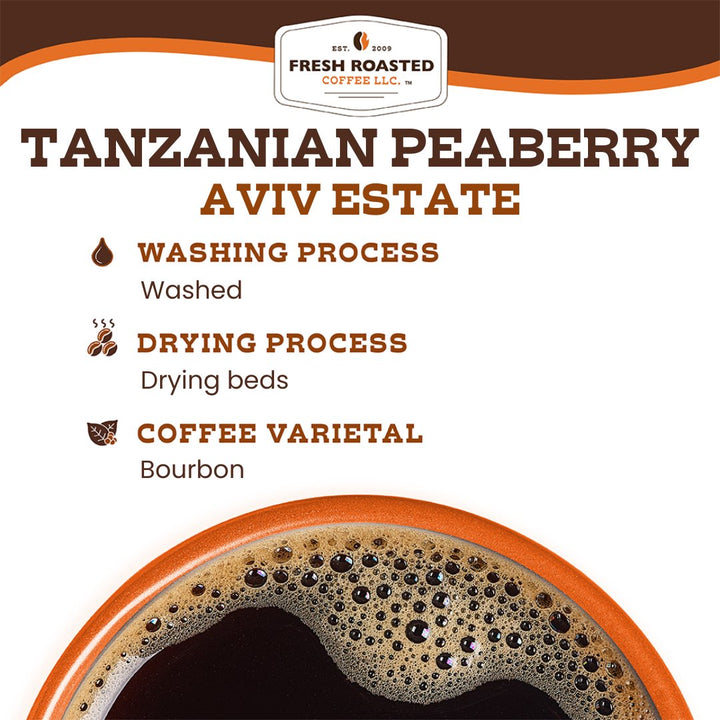 Tanzanian Peaberry Aviv Estate - Classic Coffee Pods