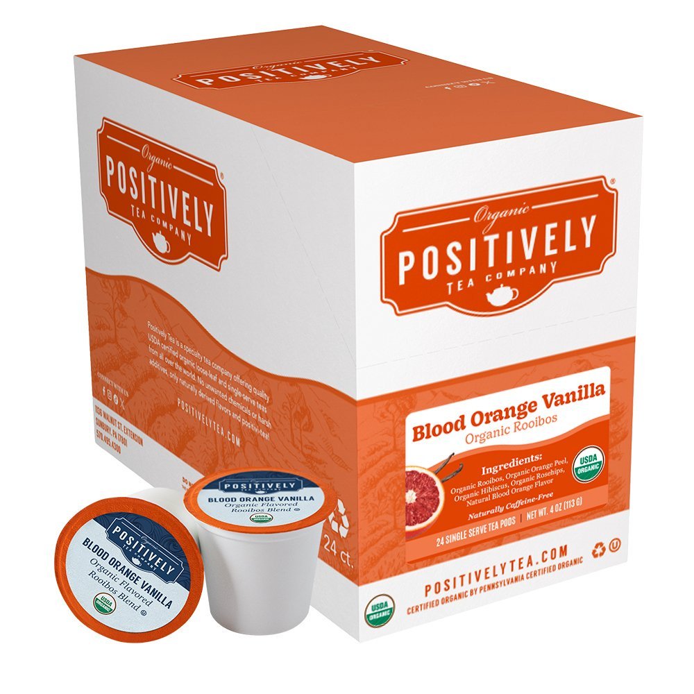 Organic Blood Orange Vanilla Rooibos - Classic Tea Pods