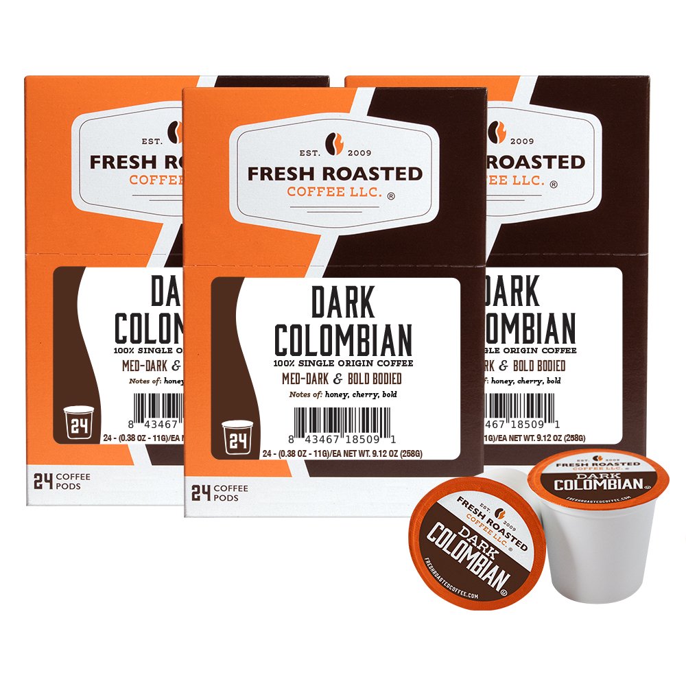 100% Dark Colombian - Classic Coffee Pods