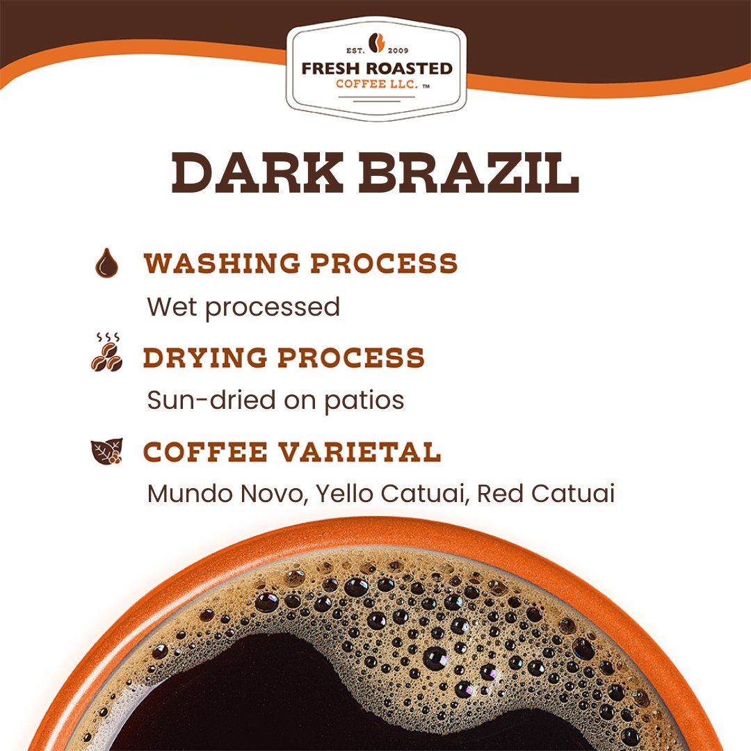 Dark Brazil - Roasted Coffee