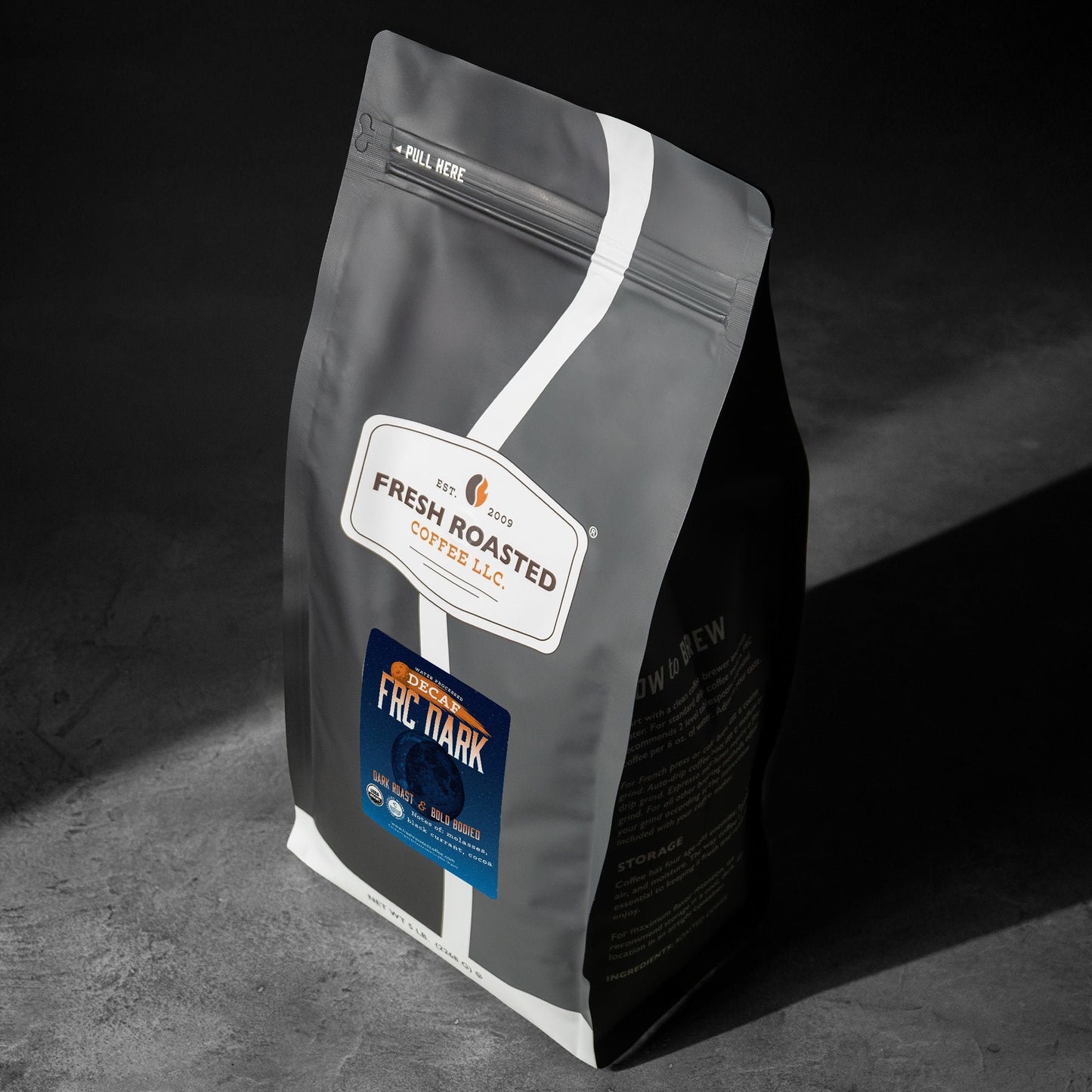 Organic FRC Dark Decaf - Roasted Coffee