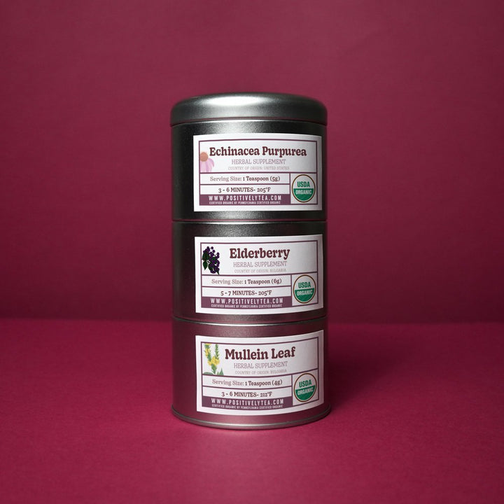 Organic Positively Botanical Tin Trio - Cold Comfort