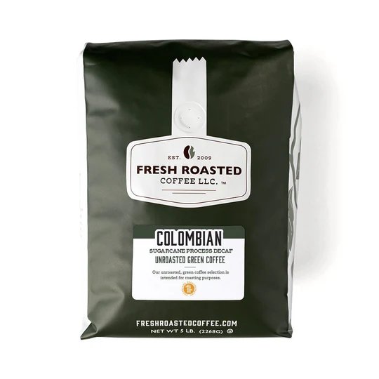 Colombian Sugarcane Decaf - Unroasted Coffee