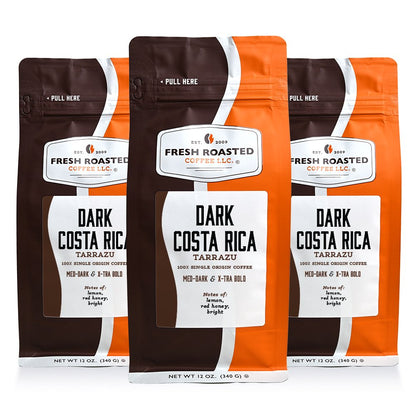 Dark Costa Rican Tarrazu - Roasted Coffee