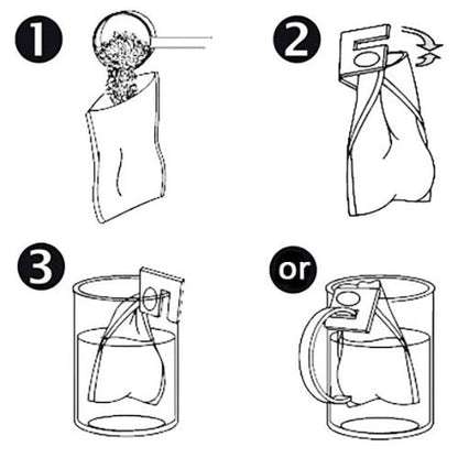 Finum® Tea Bag Clips (4)