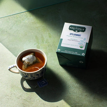 Organic Spearmint Leaf Herbal - Tea Bags