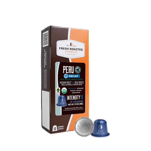 Organic Peru Decaf MMTP - Espresso Capsules