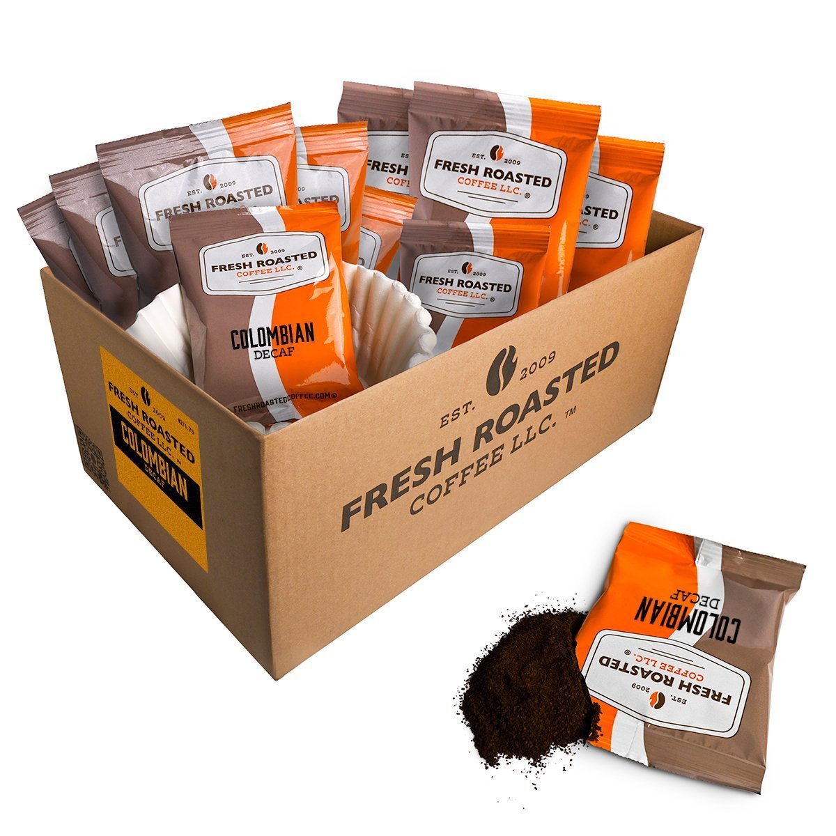 Decaf Colombian, 1.75 oz - Coffee Portion Packs