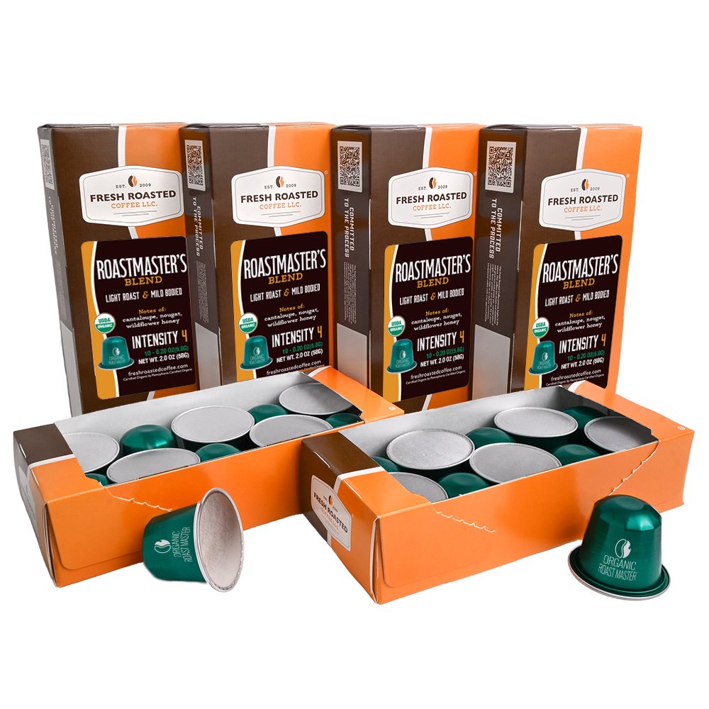 Organic Roastmaster's Blend - Espresso Capsules