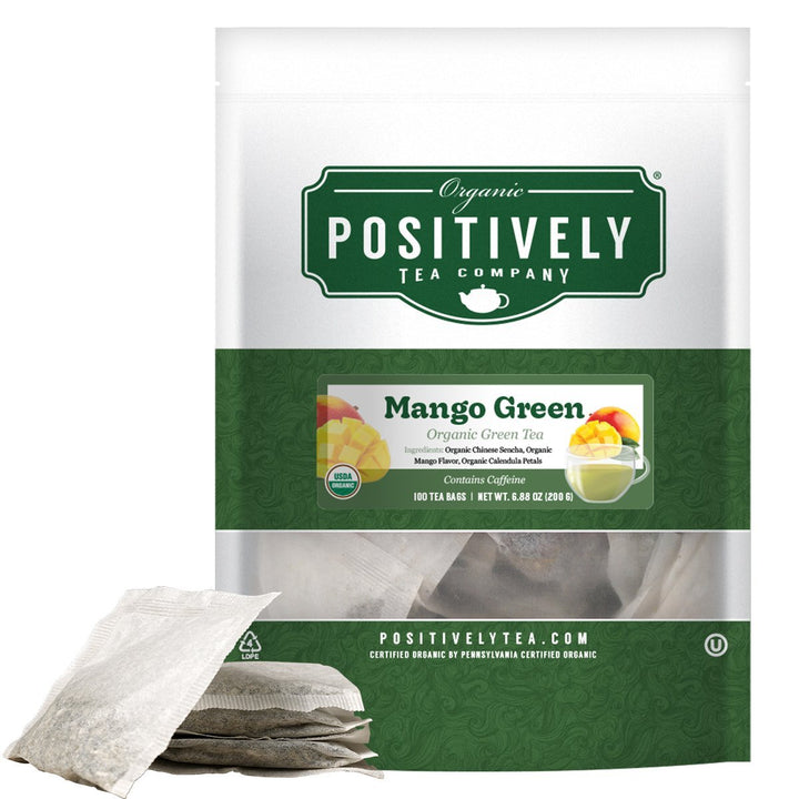 Organic Mango Green - Tea Bags