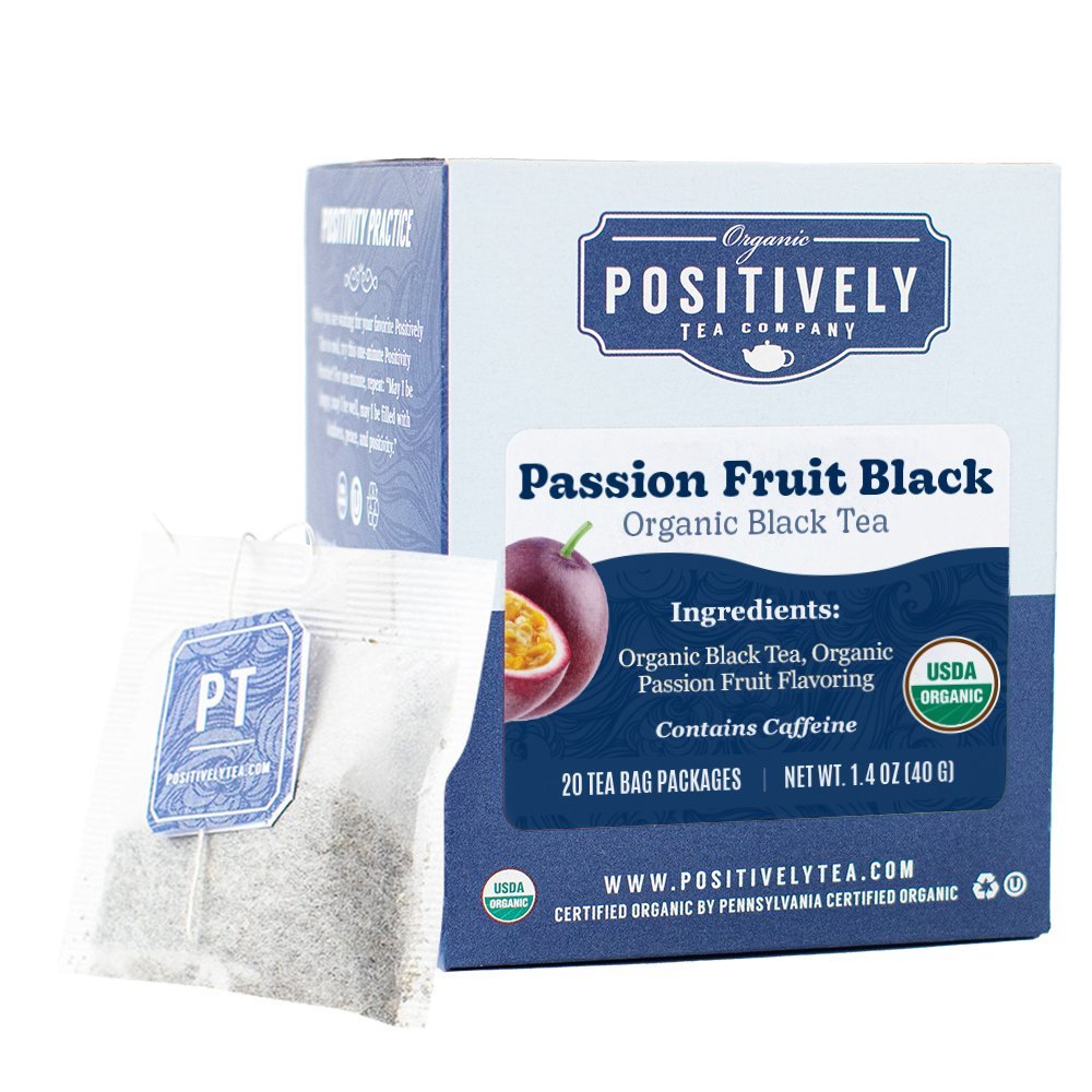 Organic Passionfruit Black Tea - Tea Bags