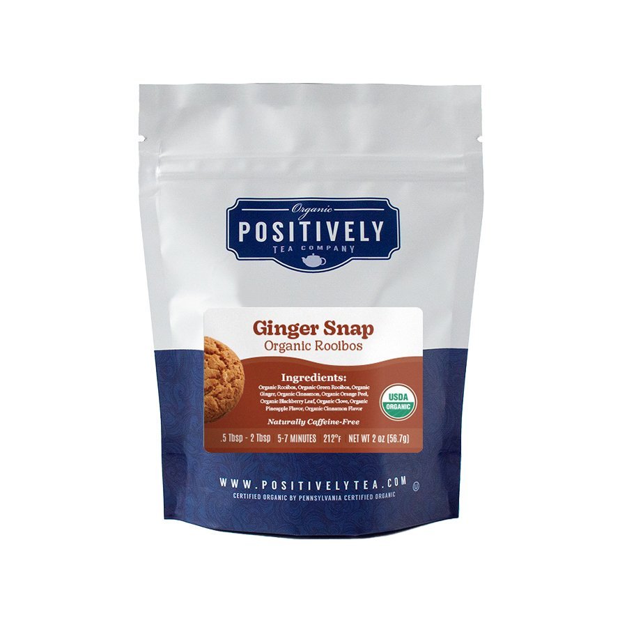 Organic Ginger Snap Rooibos - Loose Leaf Tea