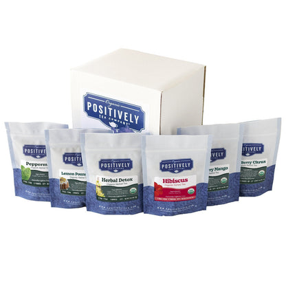 Organic Positively Tea Sampler - Herbal Tea Mini-Flight