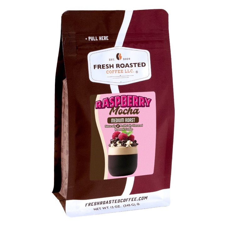 Raspberry Mocha - Flavored Roasted Coffee
