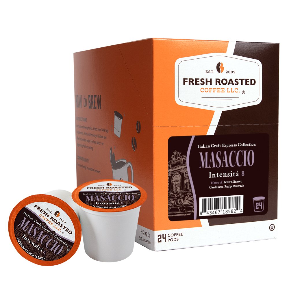 Masaccio Italian Craft Coffee - Classic Coffee Pods