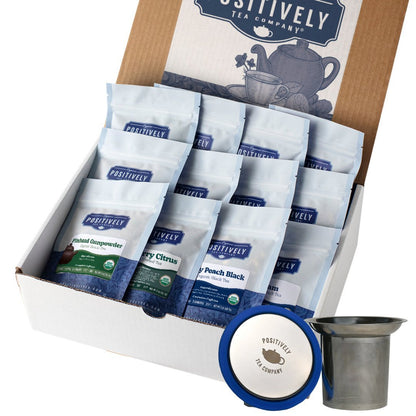 Organic Best Sellers Tea Flight - Loose Leaf Tea Sampler