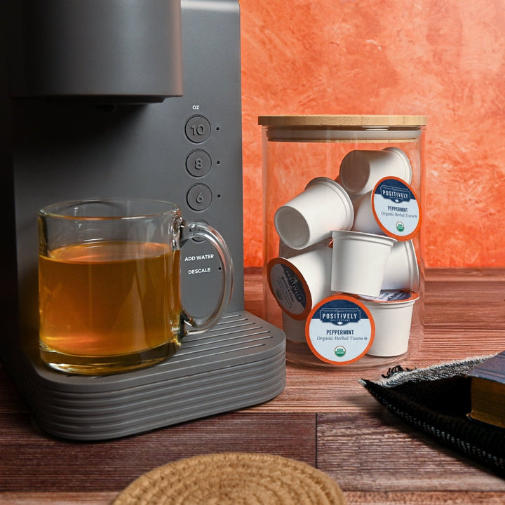 Organic Peppermint Leaf Herbal - Classic Tea Pods