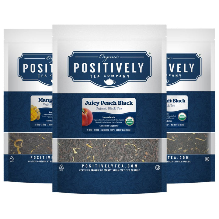Organic Flavored Black Tea Bundle - Loose Leaf Tea