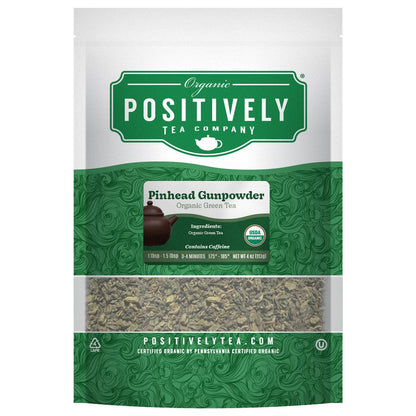 Organic Pinhead Gunpowder - Loose Leaf Tea