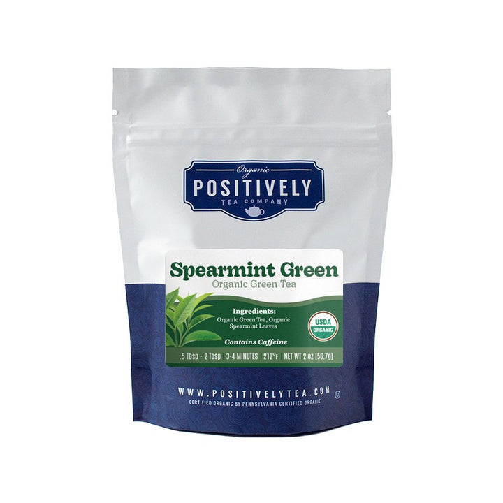 Organic Spearmint Green - Loose Leaf Tea
